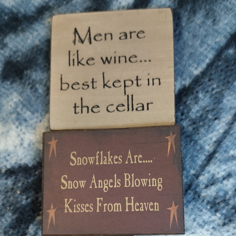 Decorative Quote Blocks Set